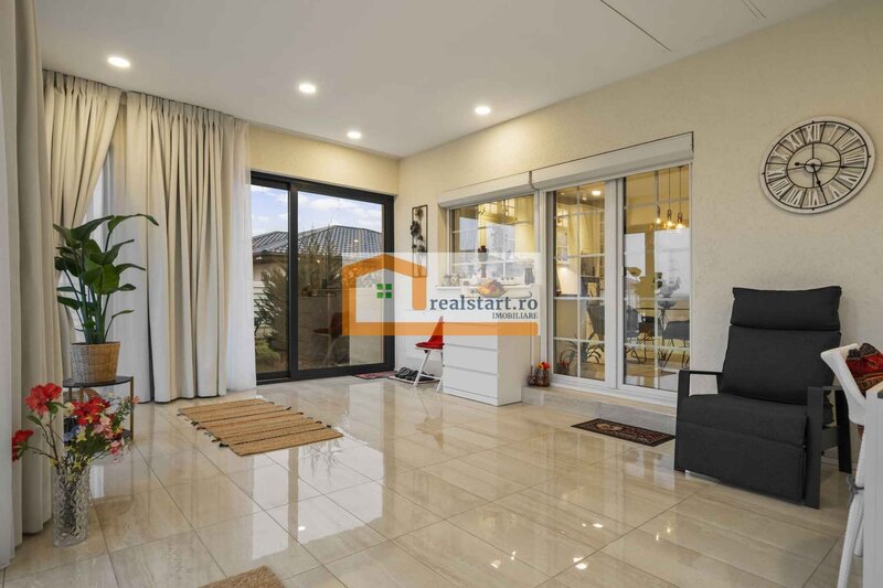 Balotest vila individuala moderna, 1500mp teren, vedere catre Codrii Vlasiei