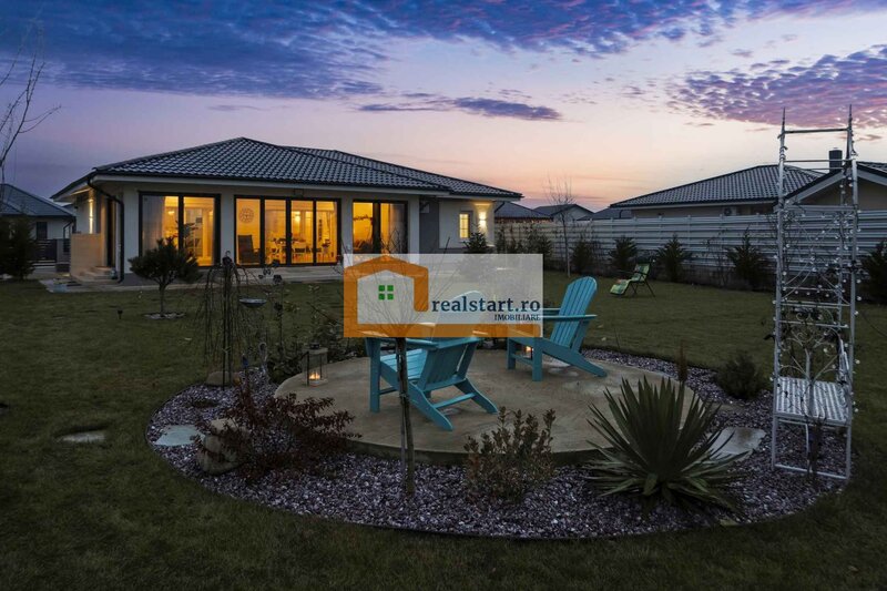 Balotest vila individuala moderna, 1500mp teren, vedere catre Codrii Vlasiei